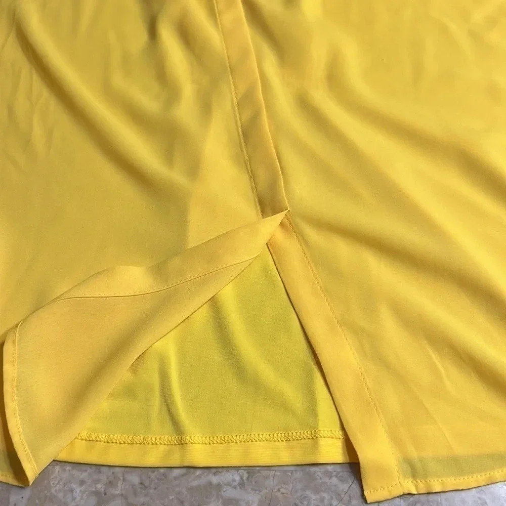 Y2K NWT Nygard blouse ,S/M &L , sheer smock,sleeveless chiffon type blouse.EC - Picture 10 of 10